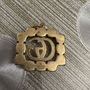 Gold Pendant Necklace Logo Stamp